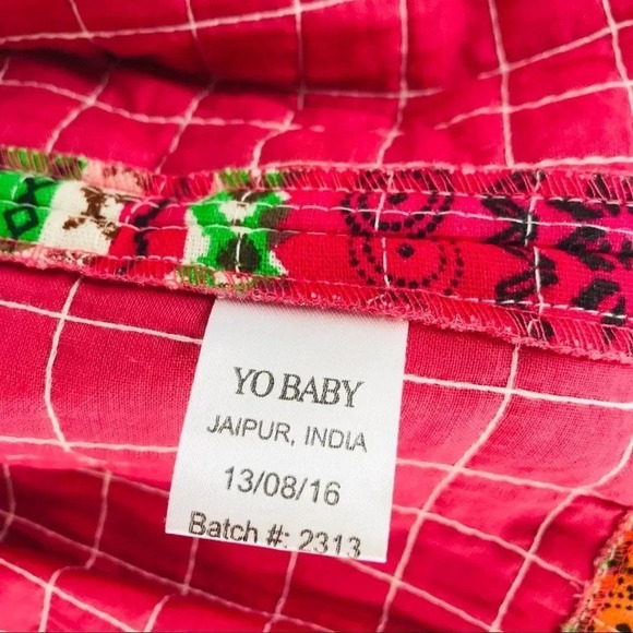 Quilted Cotton made in India embroidered Matelasse jacket - Picture 5 of 7